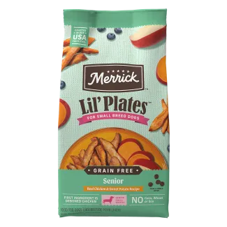 Lil' Plates Grain Free Senior Real Chicken + Sweet Potato Recipe