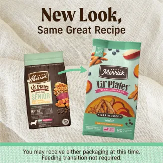 Lil' Plates Grain Free Senior Real Chicken + Sweet Potato Recipe