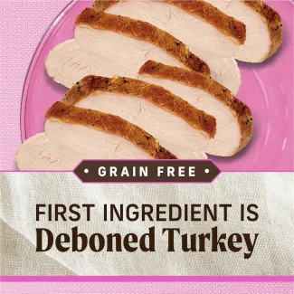 First ingredient is deboned turkey.