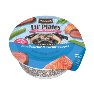 Merrick Lil' Plates Small Surfin and Turfin Supper package.
