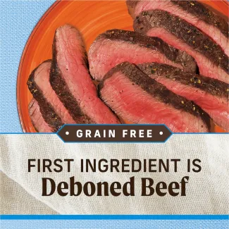 First ingredient is deboned beef.