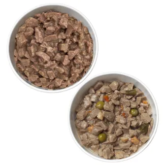 Merrick Lil Plates Teeny Texas Style Steak Tips Dinner and Tinny Thanksgiving Day Dinner variety product