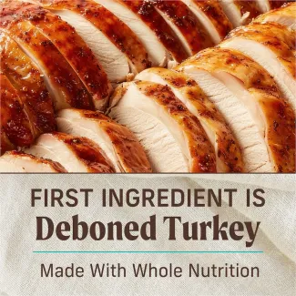 First ingredient is deboned turkey.