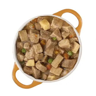 Merrick Grain Free Wilderness Blend wet dog food product.